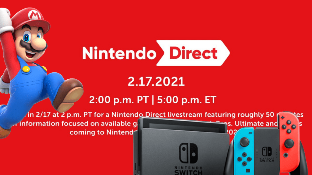 Zapowiedziano 50-minutową transmisję Nintendo&nbsp;Direct!