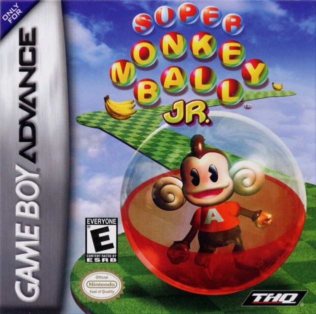 Okładka gry Super Monkey Ball Jr. (2002) na Gameboy Advance