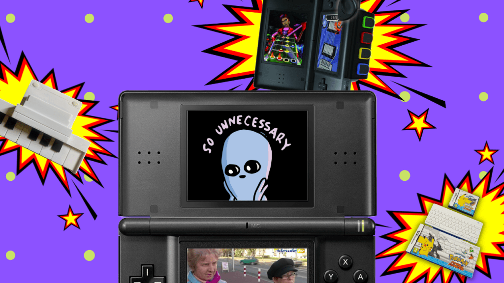 TOP 10 najdziwniejszych akcesoriów do konsoli Nintendo&nbsp;DS